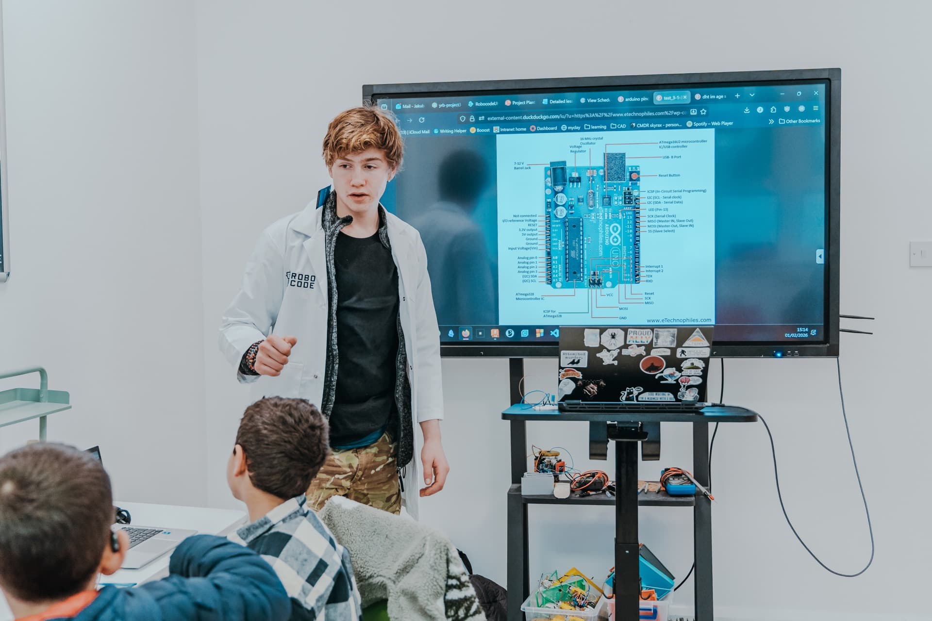 Tudor Grange Academy Kingshurst venue for Robocode camp