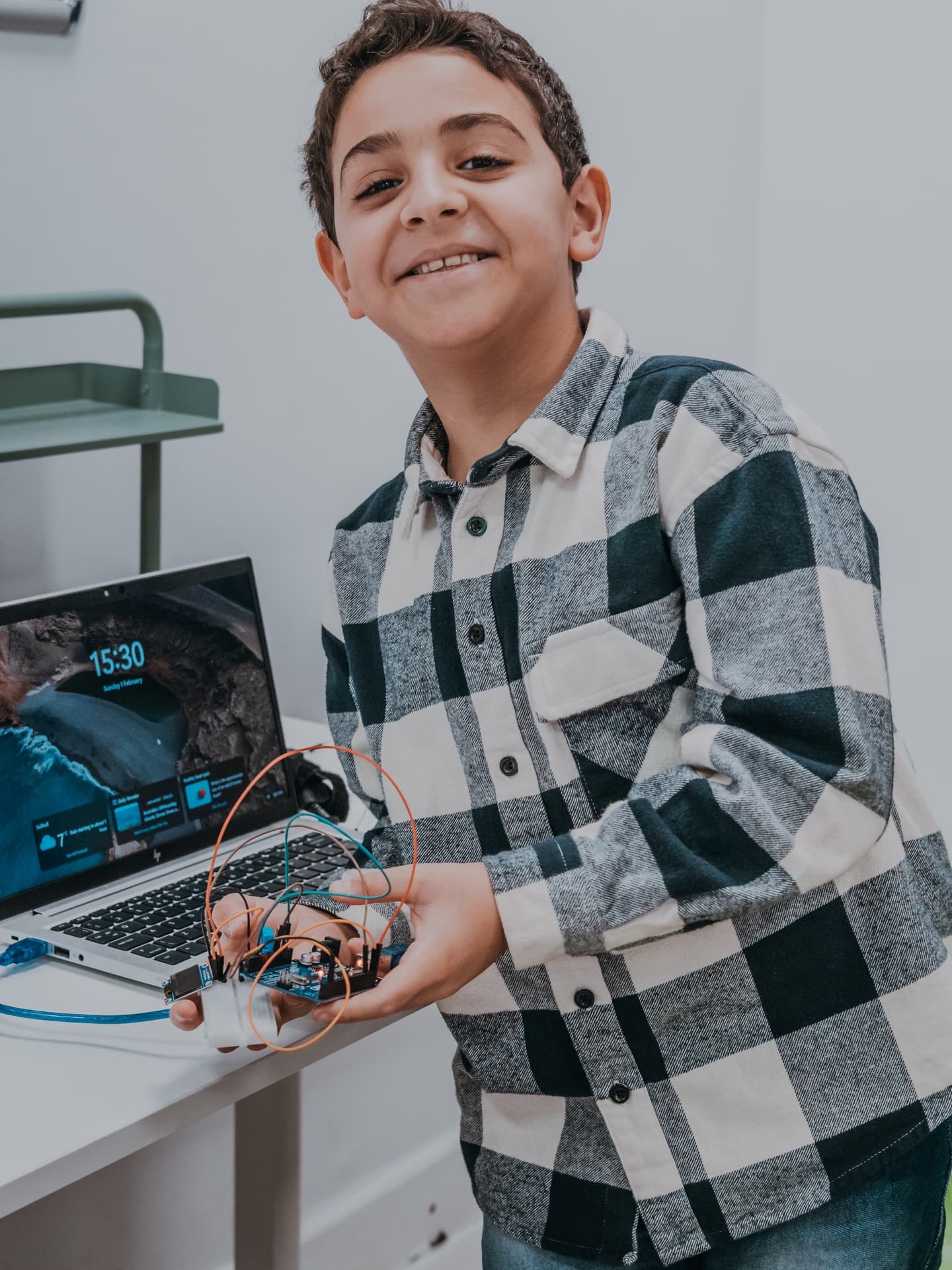 Robocode camp activity photo