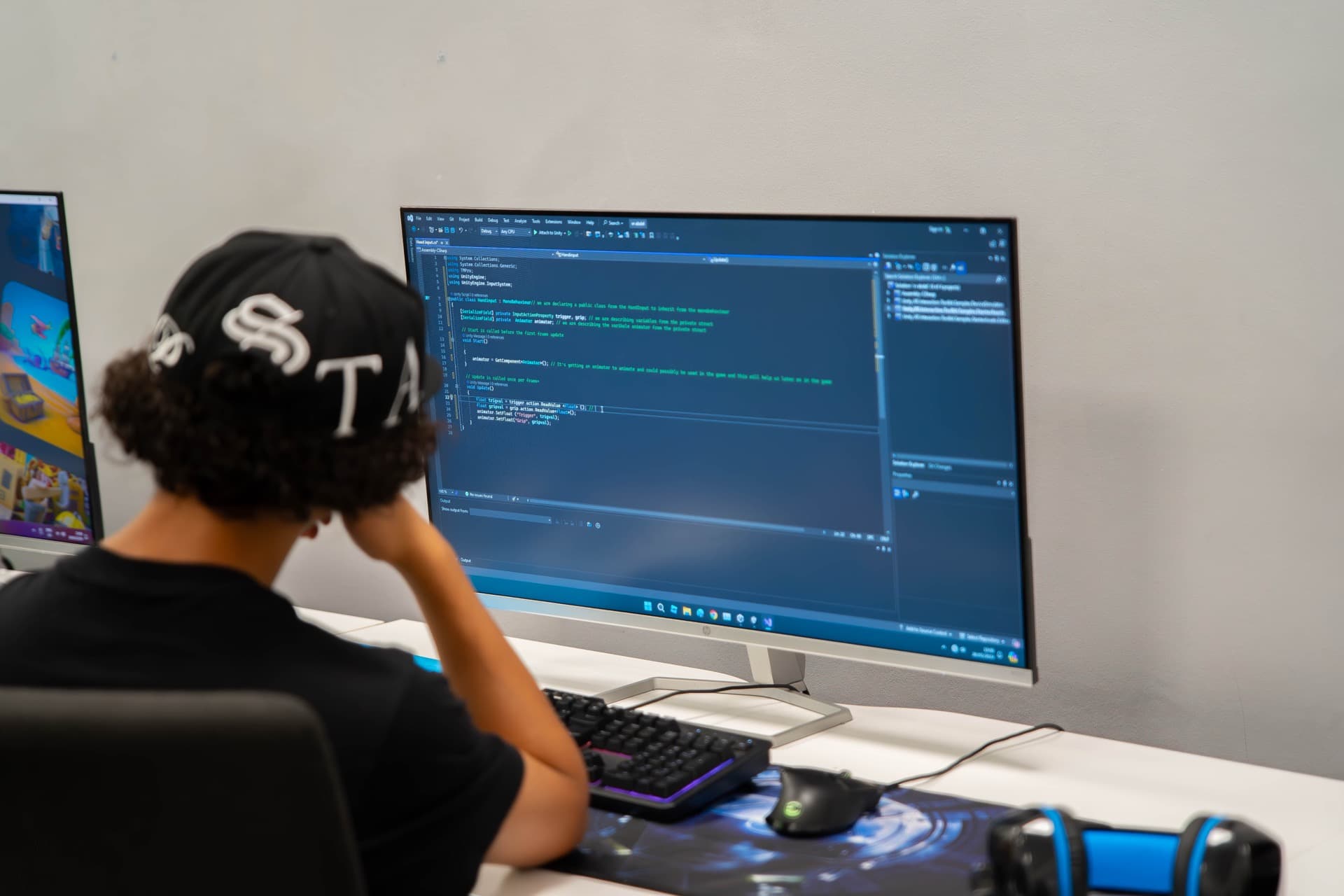 Robocode camp activity photo