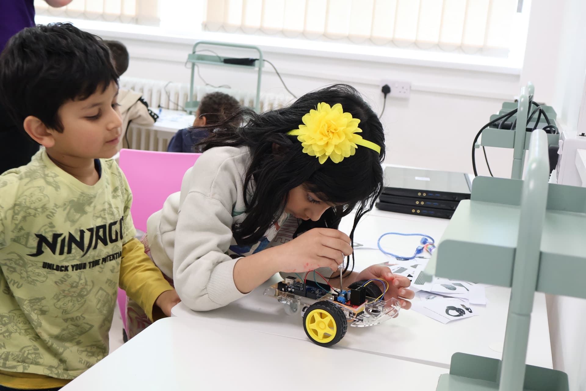 Robocode camp activity photo