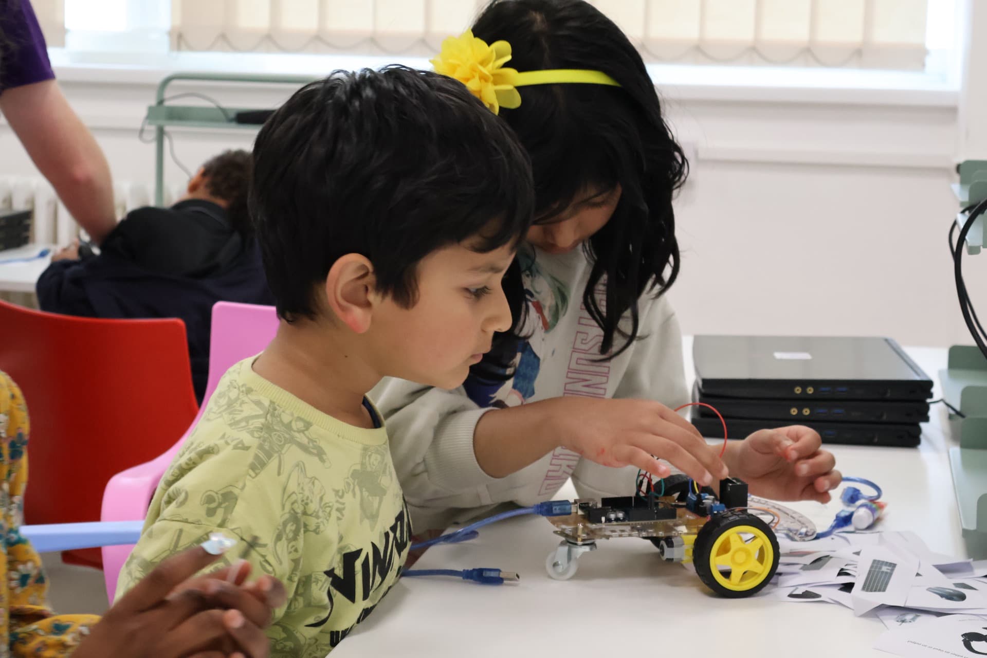 Robocode camp activity photo