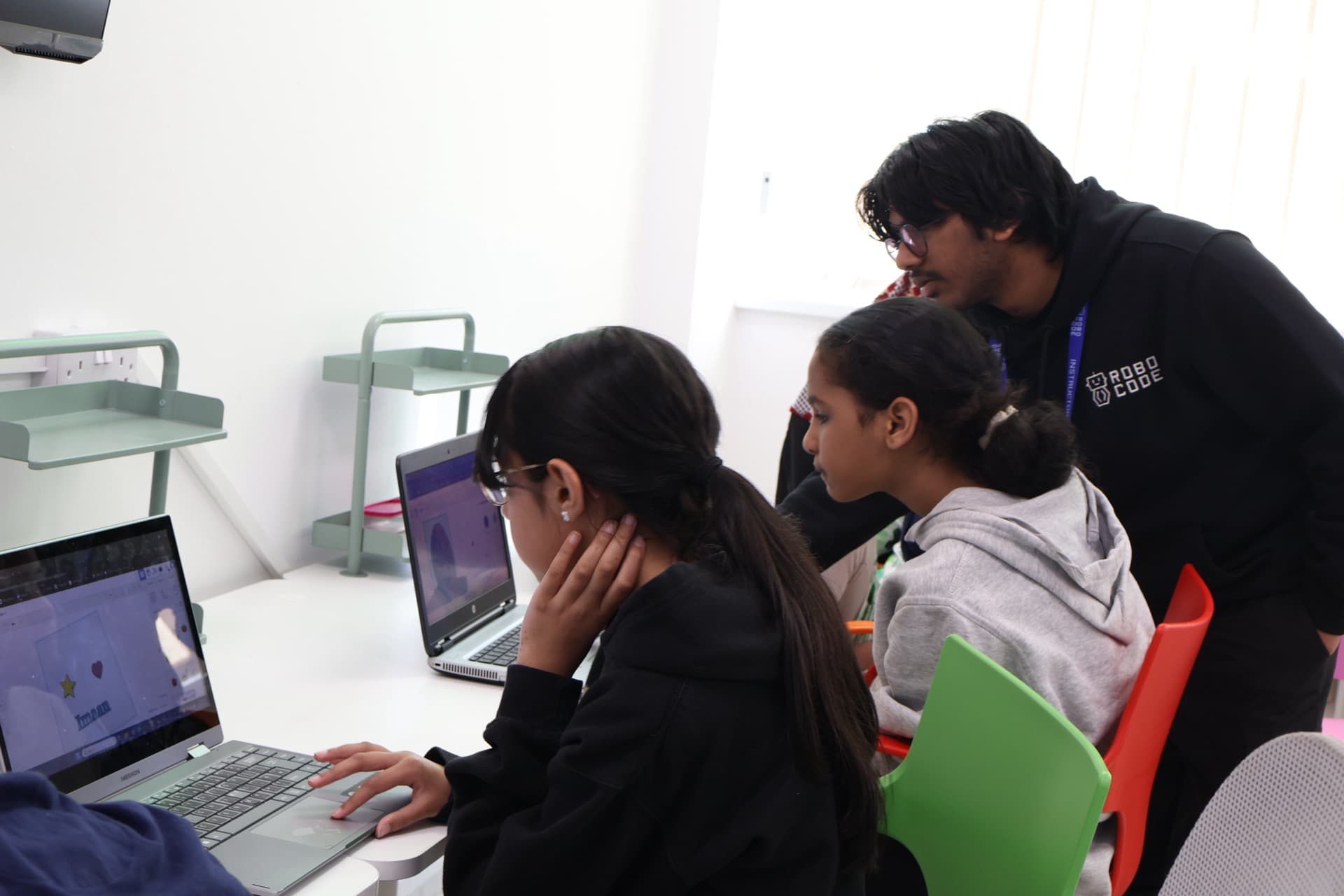 Robocode camp activity photo