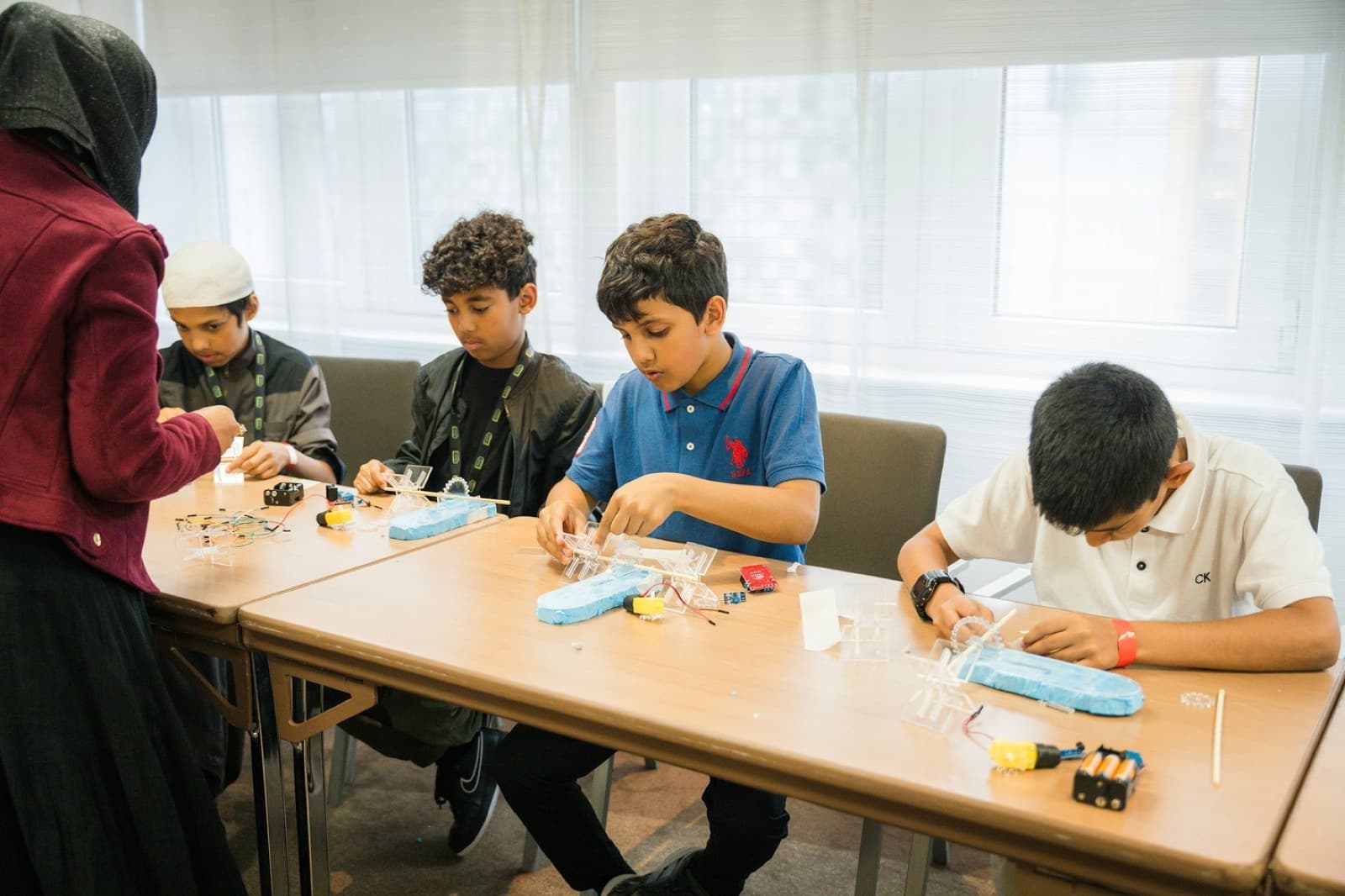 Robocode camp activity photo