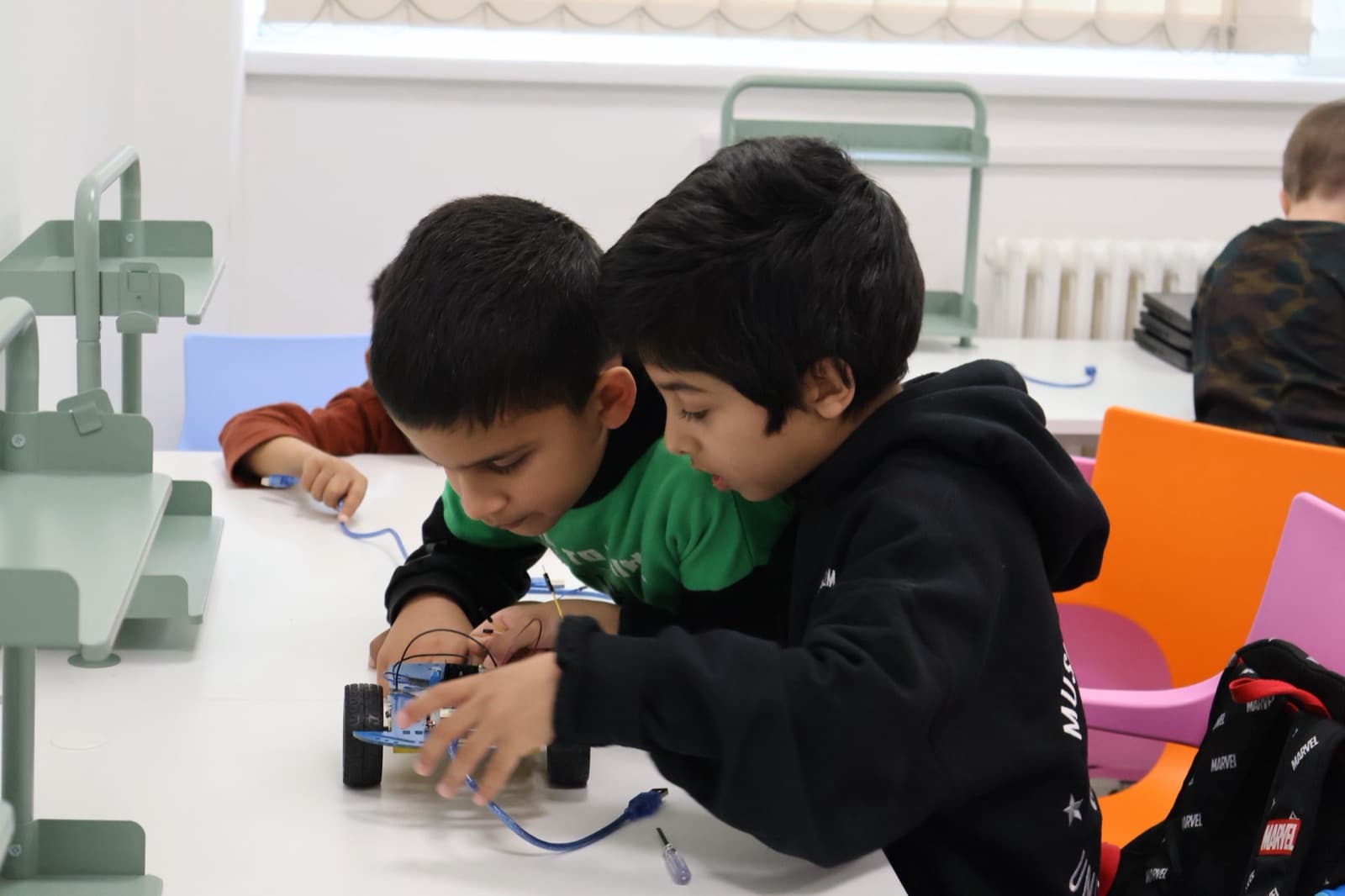 Robocode camp activity photo