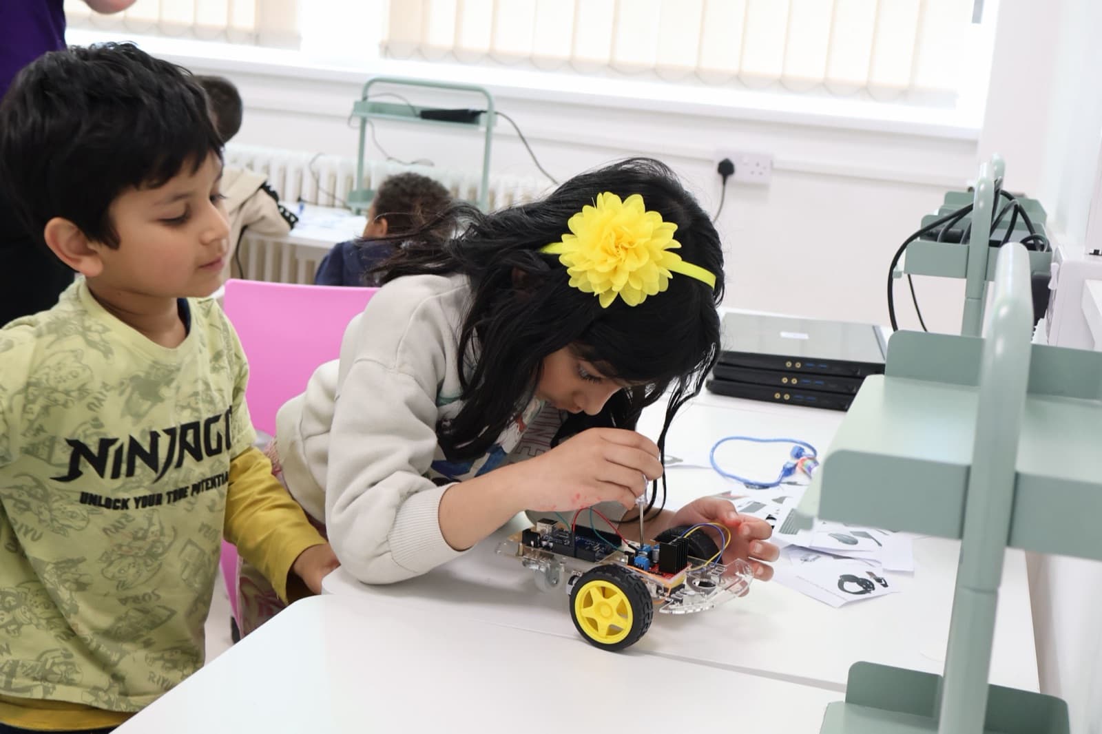 Robocode camp activity photo